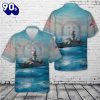 US Navy USS Meyerkord FF58 Hawaiian Shirt