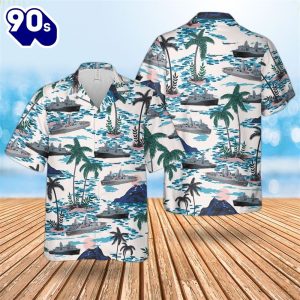 US Navy USS New York LPD 21 Hawaiian Shirt