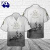 US Navy USS Power DD 839 Hawaiian Shirt