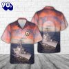 US Navy USS Shoup DDG 86 Hawaiian Shirt