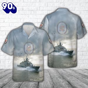 US Navy USS St Louis LCS Freedom class littoral combat ship Hawaiian Shirt