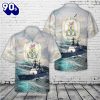 US Navy USS Stump DD 978 Hawaiian Shirt