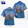 US Navy USS Taylor DD 468 Hawaiian Shirt