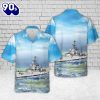 US Navy USS Valcour AVP 55 Hawaiian Shirt