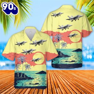 US Navy VA 86 Sidewinders FAE Super Hornet Hawaiian Shirt