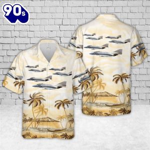 US Navy VC 7 McDonnell Douglas F 4 Phantom II Hawaiian Shirt