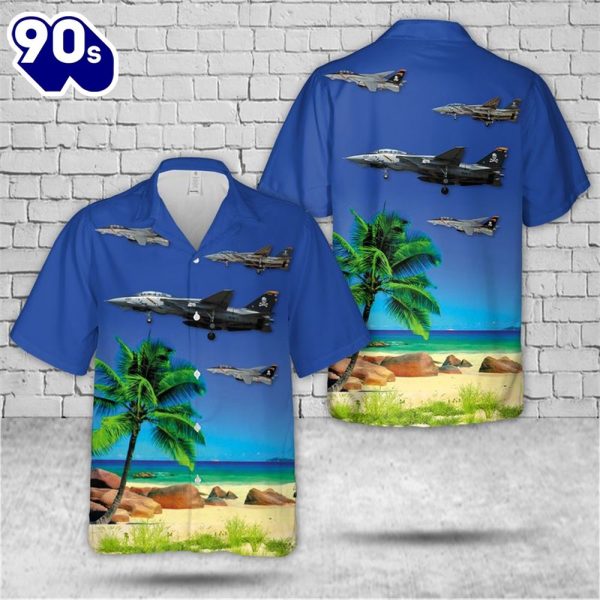 US Navy VF3 FB Hawaiian Shirt