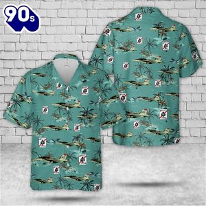 US Navy VFA 41 Black Aces FAF Super Hornet Hawaiian Shirt