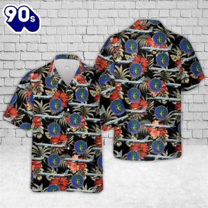 US Navy VP 4 Skinny Dragons P 8A Hawaiian Shirt