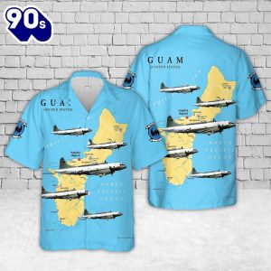 US Navy VQSquadron EP 3E Hawaiian Shirt