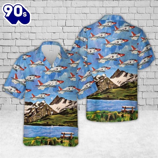 US Navy VX 23 T 45 Goshawk Hawaiian Shirt