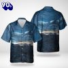 US Navy WWII USS Antietam CV 36 Hawaiian Shirt