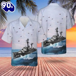 USS Wilhoite DEDER 397 US Navy Ship Reunions Hawaiian Shirt