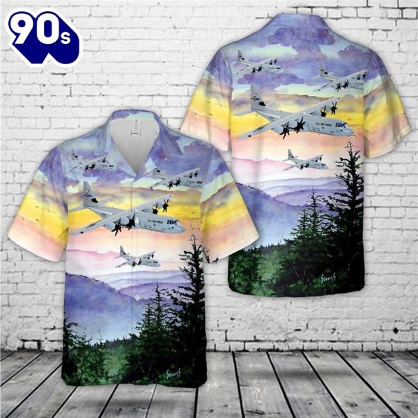 Us Air Force 40Th Airlift Squadron Screaming Eagles Lockheed Martin C0J Trendy Hawaiian Shirt