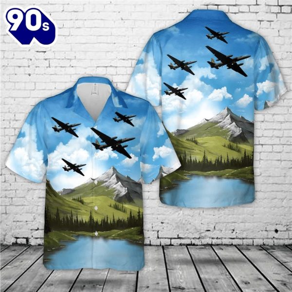 Us Air Force 5Th Reconnaissance Squadron Lockheed U 2 Trendy Hawaiian Shirt