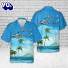 Us Air Force Bell Th Huey Ii 205 Trendy Hawaiian Shirt