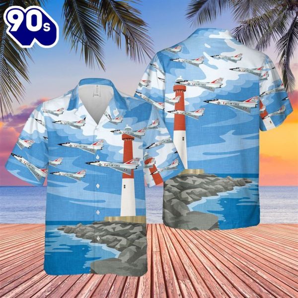 Us Air Force Convair F6 Delta Dart New Jersey Trendy Hawaiian Shirt