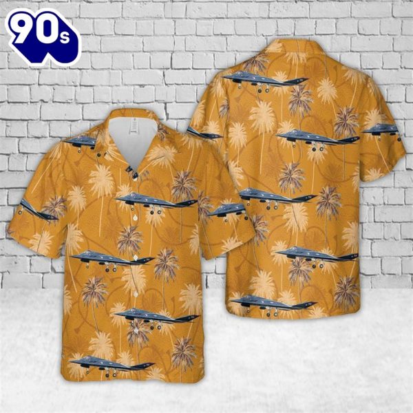 Us Air Force F7A F7 Nighthawk Stealth Fighter 40 Years Of Owning The Night Trendy Hawaiian Shirt