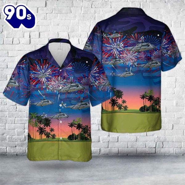 Us Air Force Sikorsky Mh 53M Pave Low Iv 69 5796 4Th Of July Trendy Hawaiian Shirt