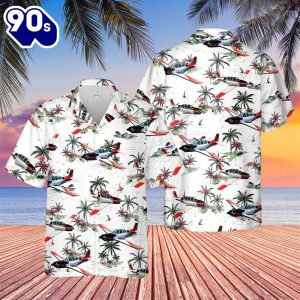 Us Navy Beechcraft T 34 Mentor Hawaiian Shirt