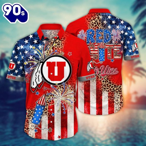 Utah Utes NCAA Hawaii Shirt Ver