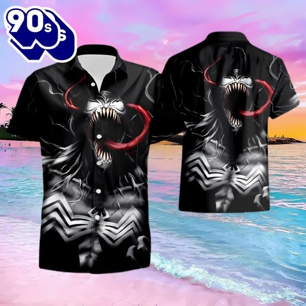 Venom Movie Character Summer Hawaiian Shirt