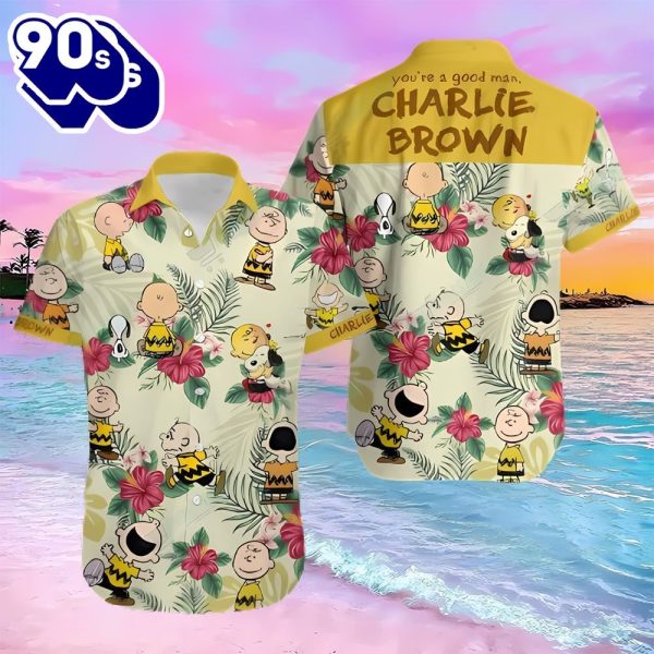 Youre A Good Man Charlie Brown Hawaiian Shirt